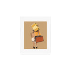 But only everything necessary Terracotta Art Print Gallery Image 1