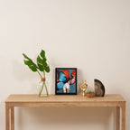 Butterfly Woman Framed Canvas Print Gallery Image 4