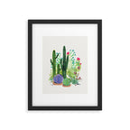 Cactus Garden Framed Art Print Gallery Image 5