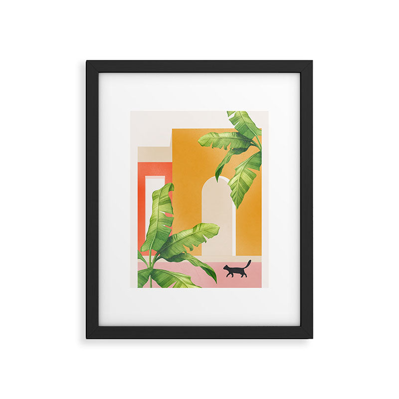 Cat Space III Framed Art Print Gallery Image 5