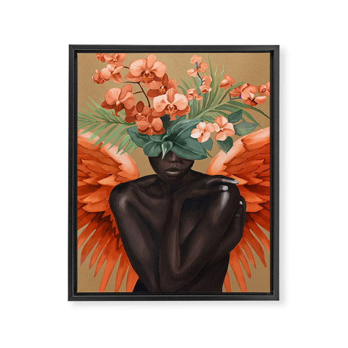 Celestial Bloom 2 Framed Canvas Print Gallery Image 1