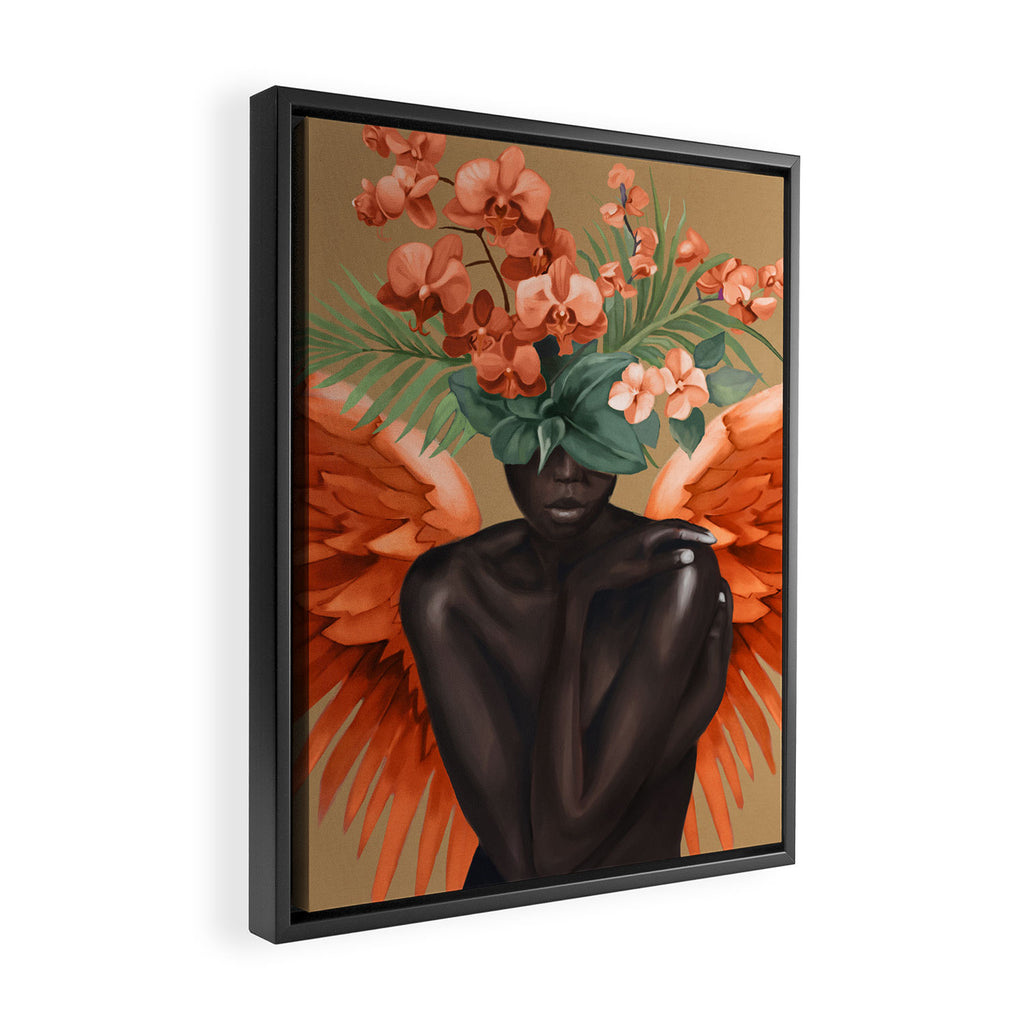 Celestial Bloom 2 Framed Canvas Print Gallery Image 2