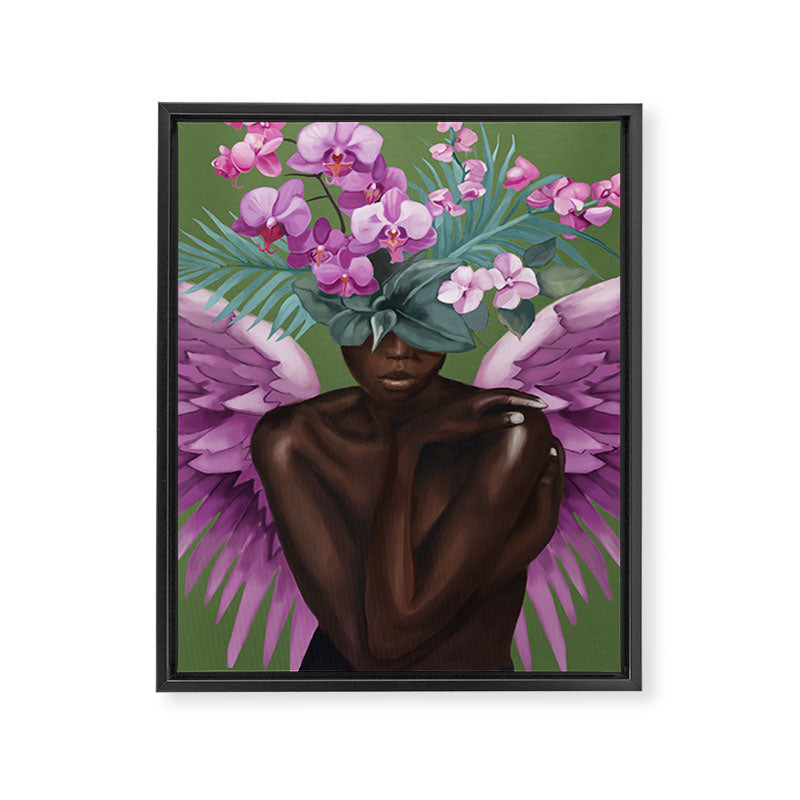 Celestial Bloom Framed Canvas Print Gallery Image 8