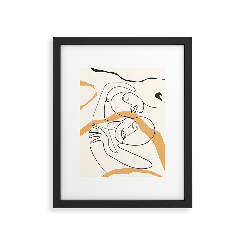 Character Faces 03 Framed Art Print Gallery Image 4