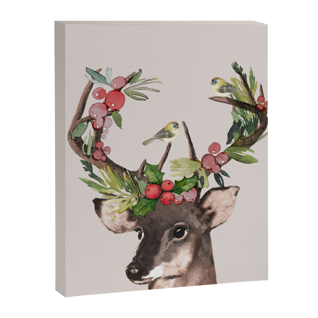 Christmas Deer Canvas Print Gallery Image 8