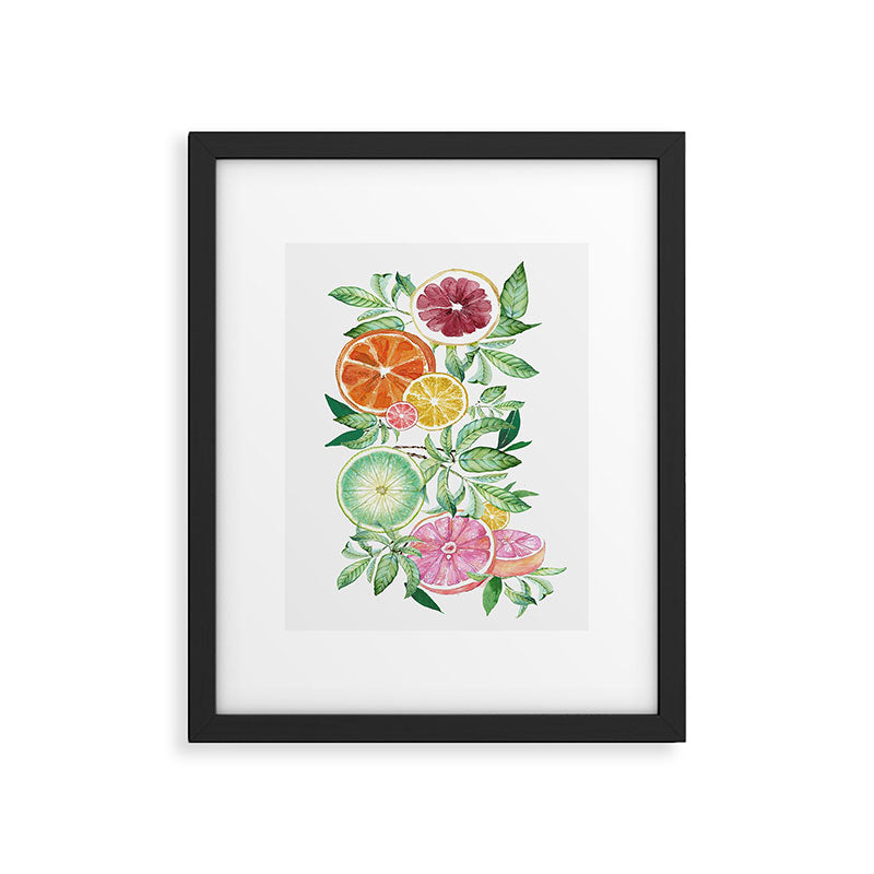 Citrus Fruit Framed Art Print Gallery Image 4