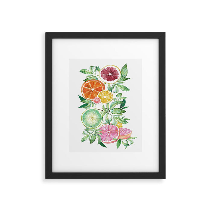 Citrus Fruit Framed Art Print Gallery Image 1