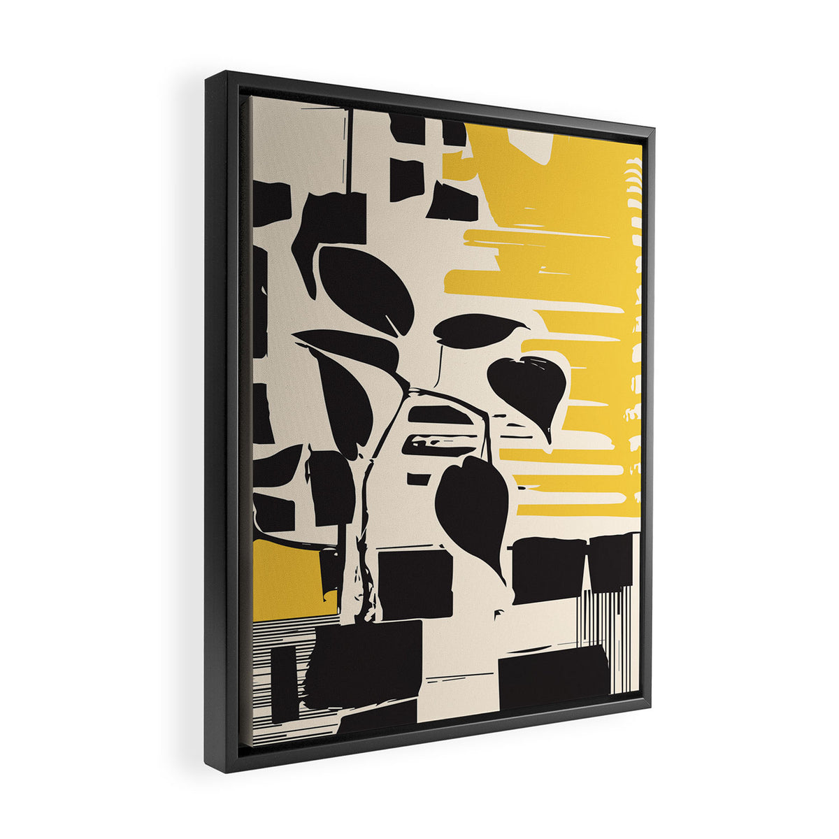 City Lights 2 Framed Canvas Print Gallery Image 2