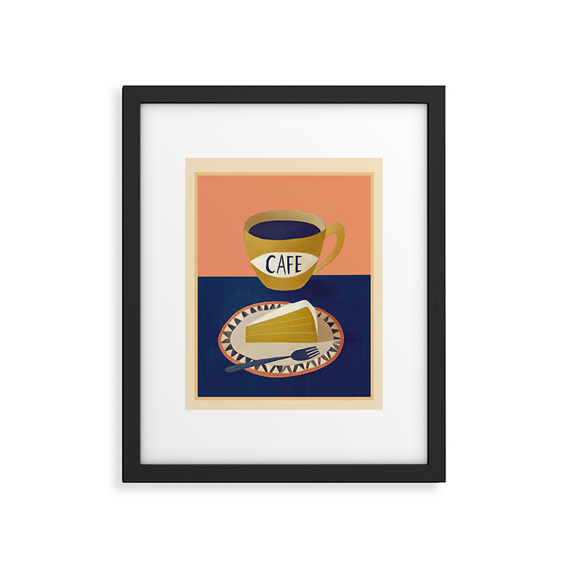 Coffee with Cake Framed Art Print Gallery Image 5