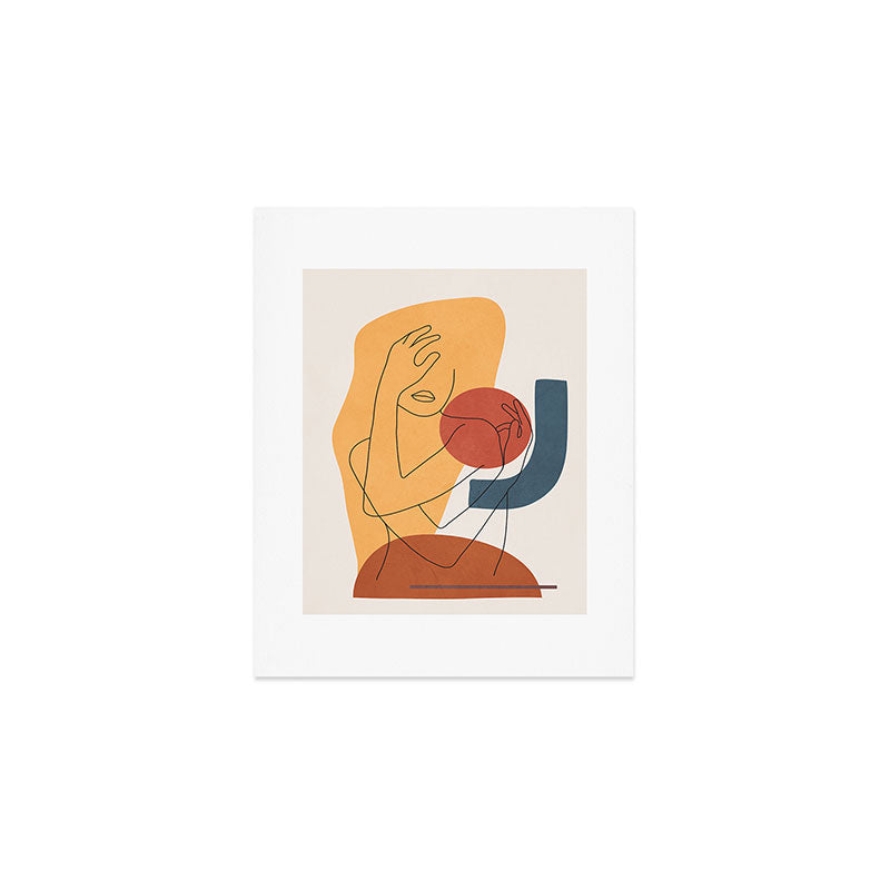 Colorful Movement II Art Print Gallery Image 1
