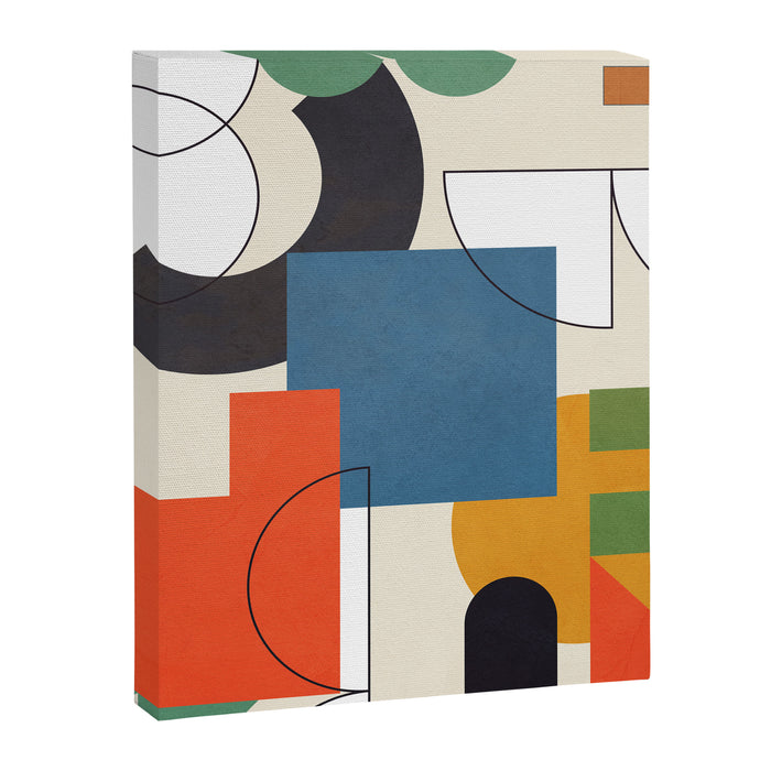 Colorful Shape Geometry 04 Canvas Print Gallery Image 1