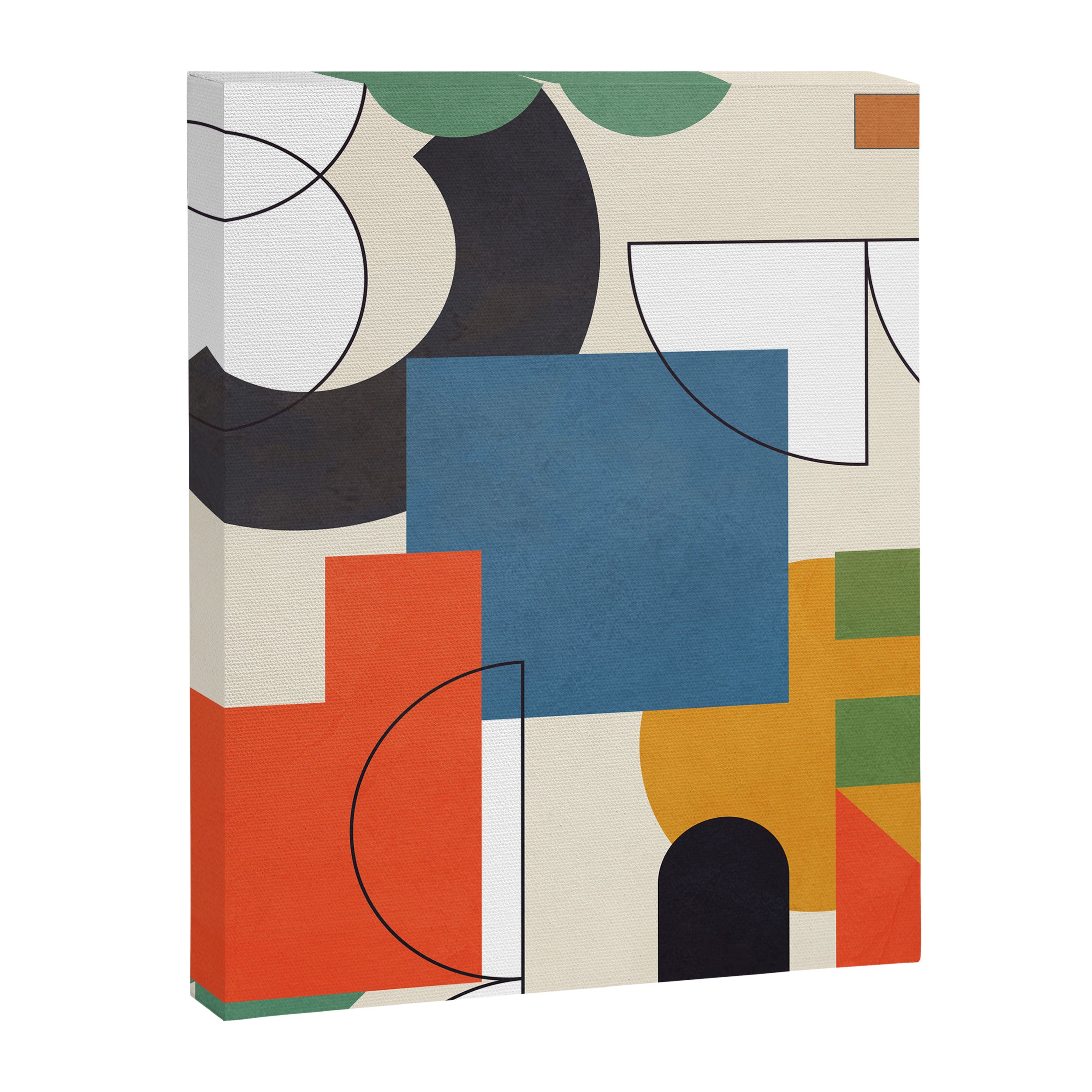 Colorful Shape Geometry 04 Canvas Print Gallery Image 8