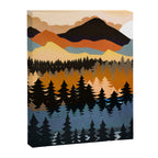 Colors of a Mountain View Canvas Print Gallery Image 8