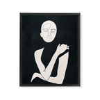 Composed Line Moment 04 Framed Canvas Print Gallery Image 6