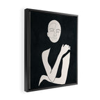 Composed Line Moment 04 Framed Canvas Print Gallery Image 2