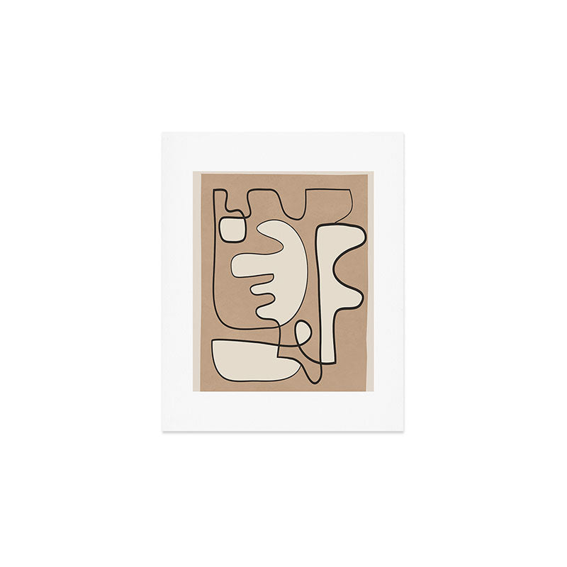 Contours of Thought 1 Art Print Gallery Image 1