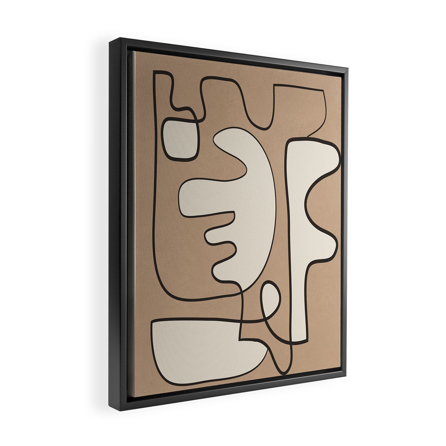 Contours of Thought 1 Framed Canvas Print Gallery Image 2