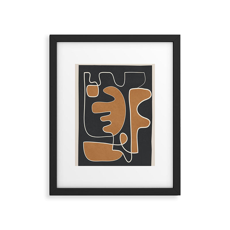 Contours of Thought 2 Framed Art Print Gallery Image 5
