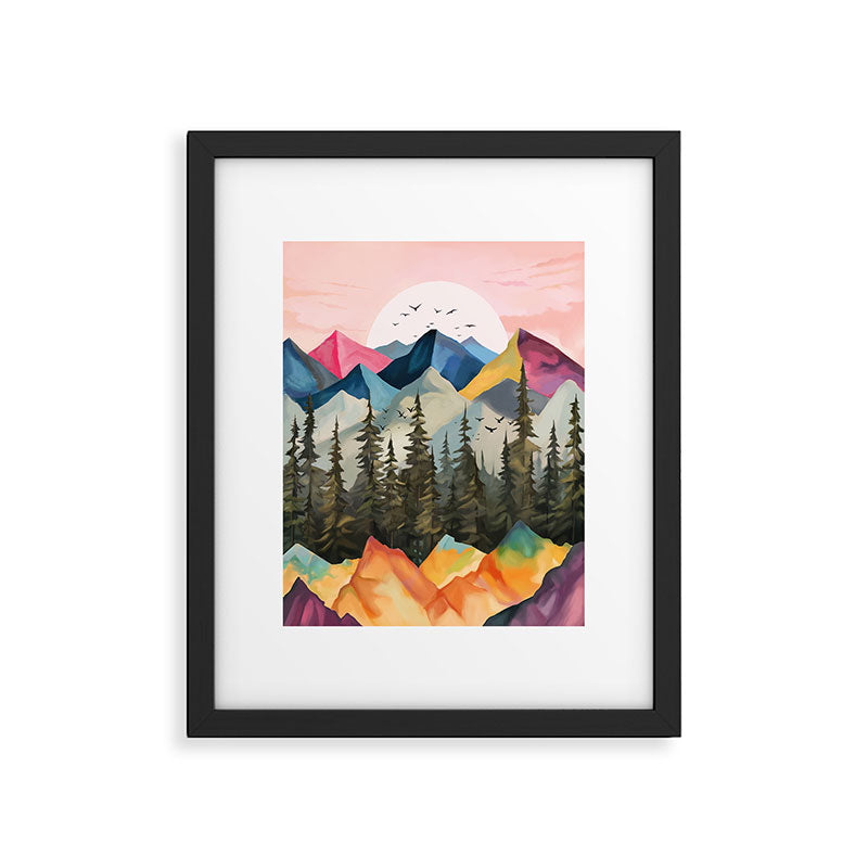 Dawn Over the Ridge  Framed Art Print Gallery Image 6