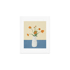 Dear Reminder Blue Art Print Gallery Image 1