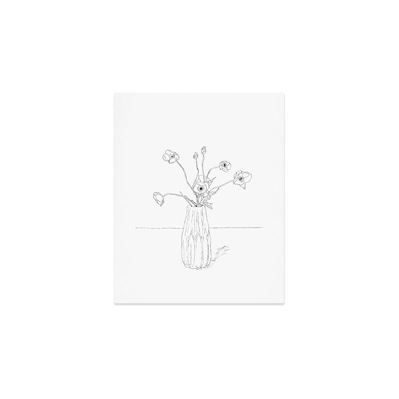 Dear Reminder Line Art Print Gallery Image 1