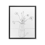 Dear Reminder Line Framed Canvas Print Gallery Image 6