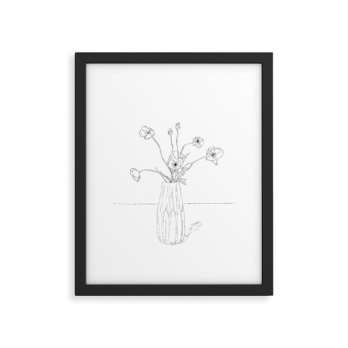 Dear Reminder Line Framed Art Print Gallery Image 1