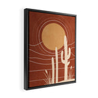 Desert Design 3 Framed Canvas Print Gallery Image 2