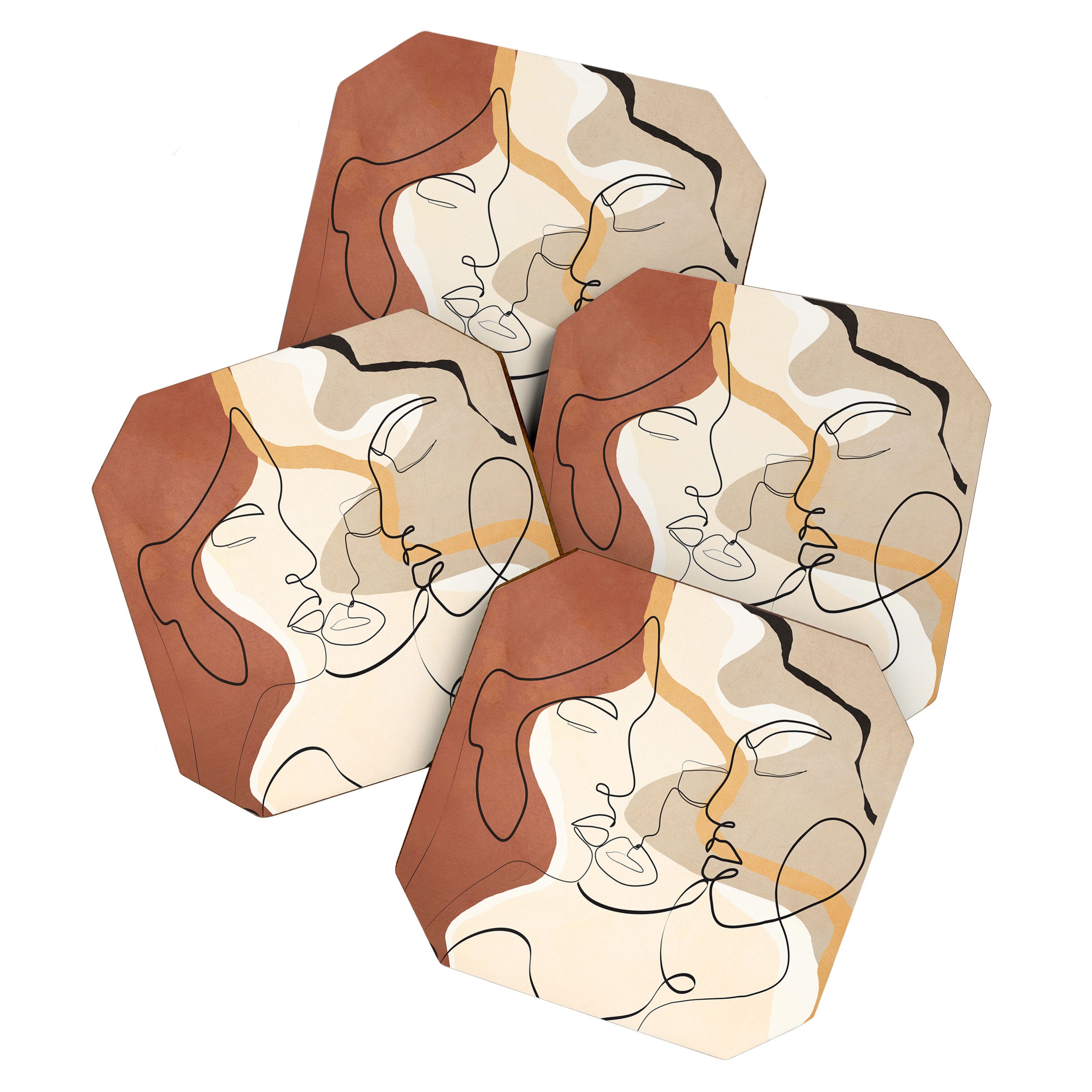 Developed Faces 01 Coaster Gallery Image 1