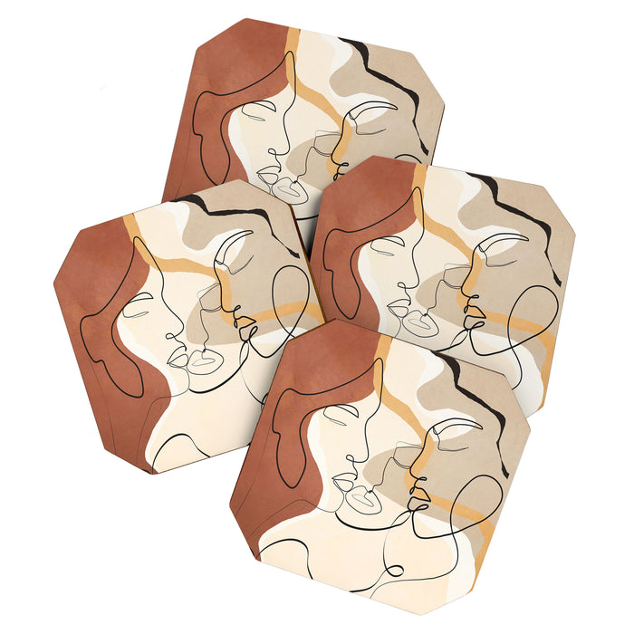 Developed Faces 01 Coaster Gallery Image 1