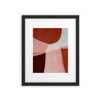 Earthen Flow Framed Art Print Gallery Image 5