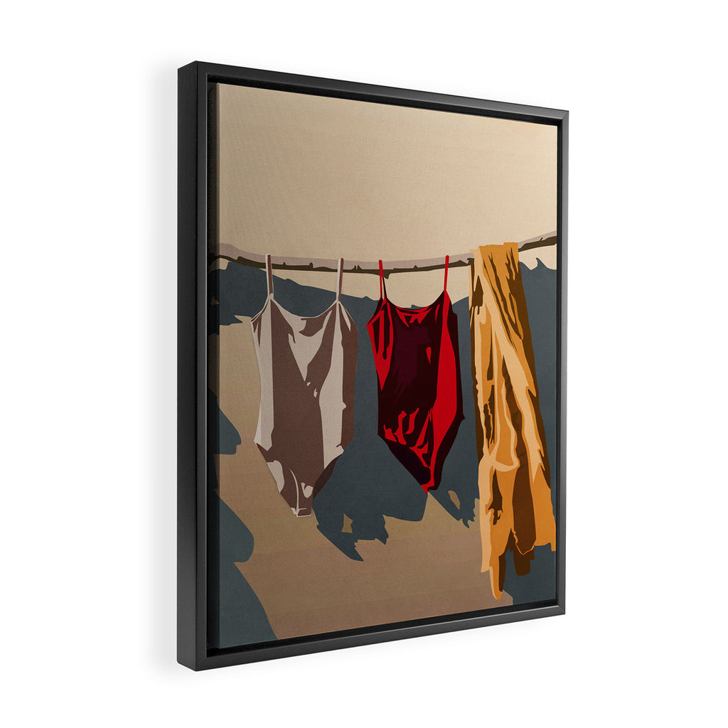 End of a Wonderful Day Framed Canvas Print Gallery Image 2