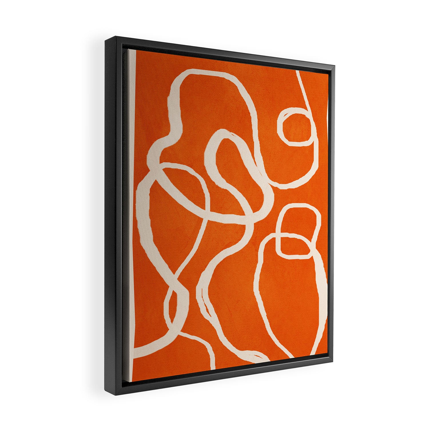 Ether Line 3 Framed Canvas Print Gallery Image 2