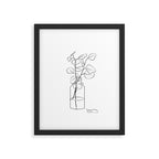 Eucalyptus Branch in a Vase Framed Art Print Gallery Image 5