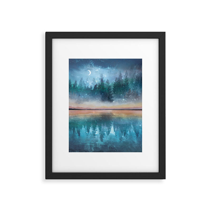 Evening Mist Framed Art Print Gallery Image 6