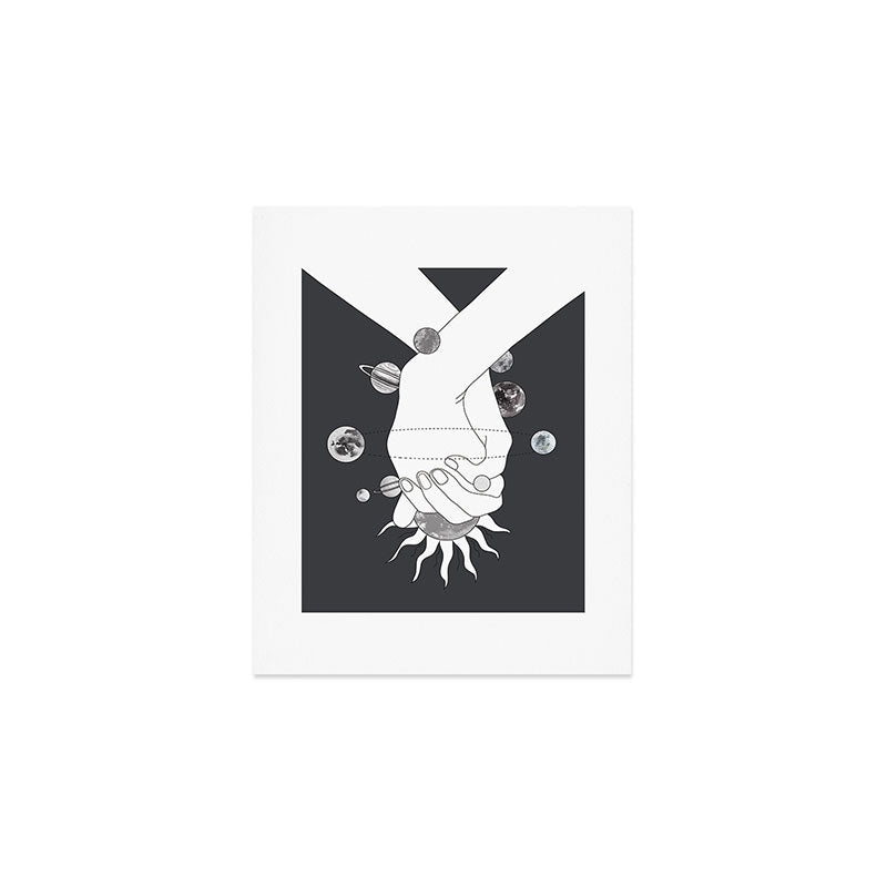 Everything Revolves Around Us II Art Print Gallery Image 1