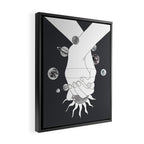 Everything Revolves Around Us II Framed Canvas Print Gallery Image 2