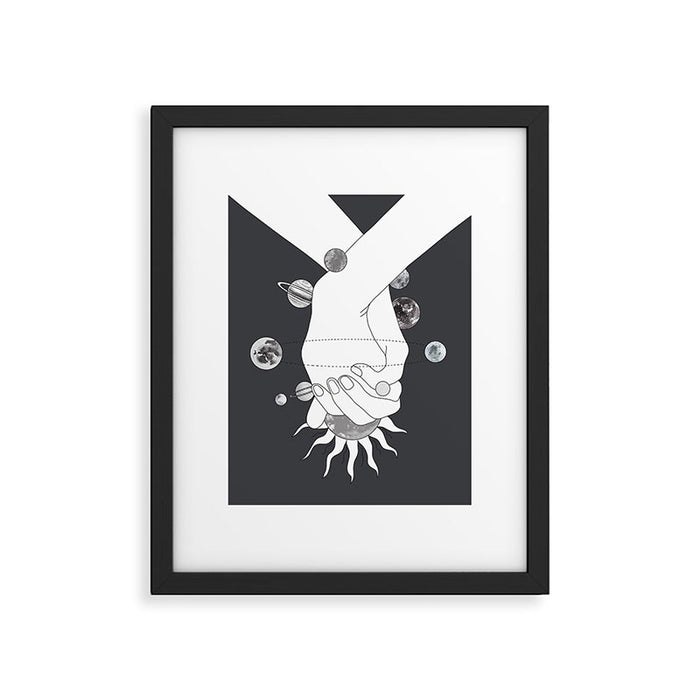 Everything Revolves Around Us II Framed Art Print Gallery Image 1