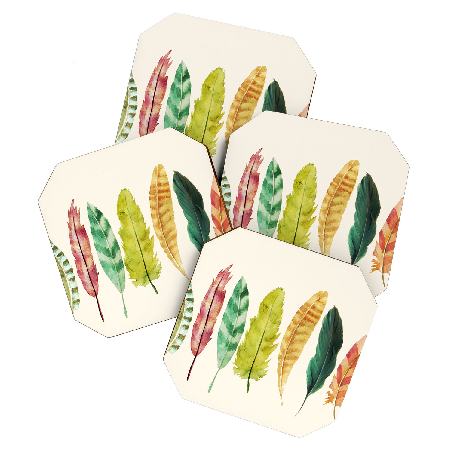 Feathers Coaster Gallery Image 1