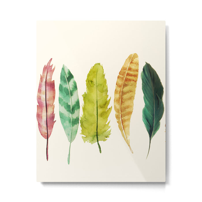 Feathers Metal Print Gallery Image 1