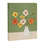 Field Wildflowers Verde Canvas Print Gallery Image 6