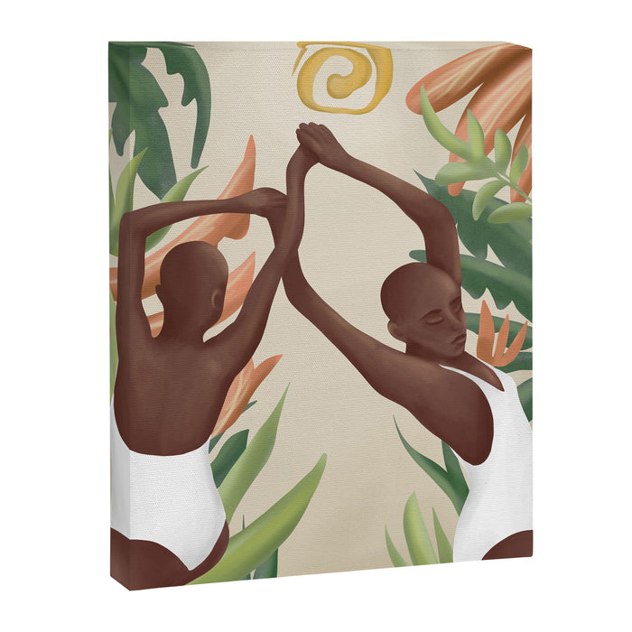 Figural Tropica Canvas Print Gallery Image 1