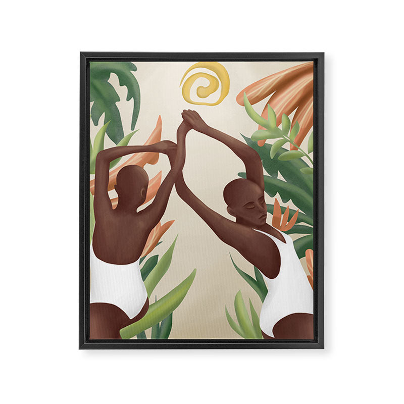 Figural Tropica Framed Canvas Print Gallery Image 6