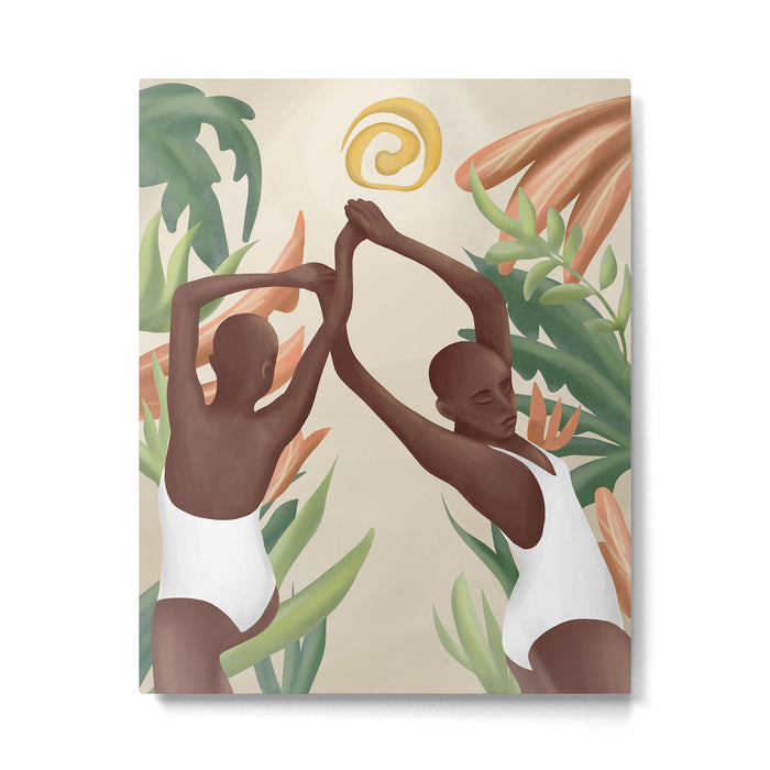 Figural Tropica Metal Print Gallery Image 1