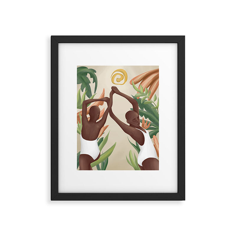 Figural Tropica Framed Art Print Gallery Image 5