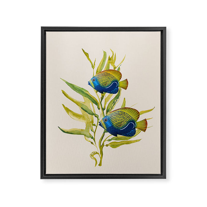 Fishes 2 Framed Canvas Print Gallery Image 1