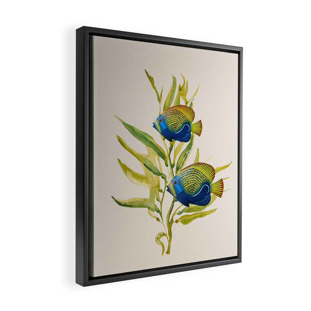 Fishes 2 Framed Canvas Print Gallery Image 2