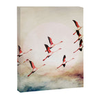 Flock of Flamingos Canvas Print Gallery Image 8