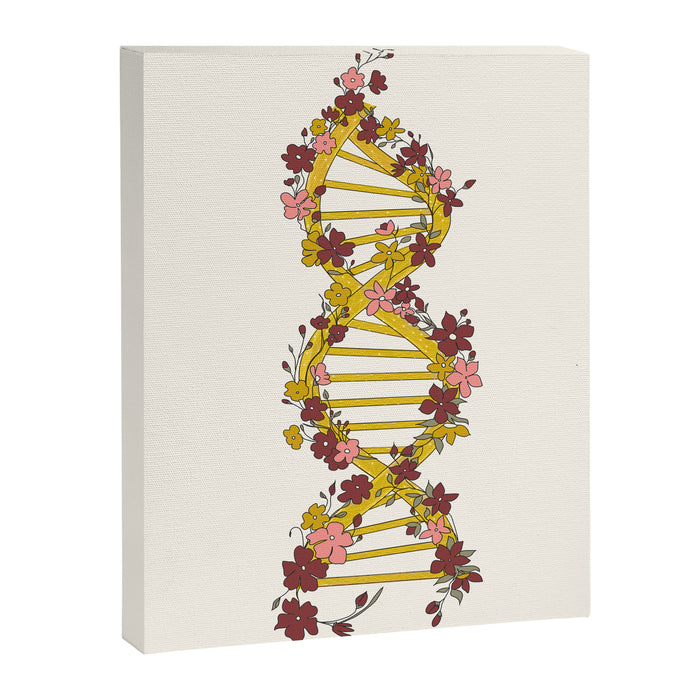 Floral DNA Canvas Print Gallery Image 1
