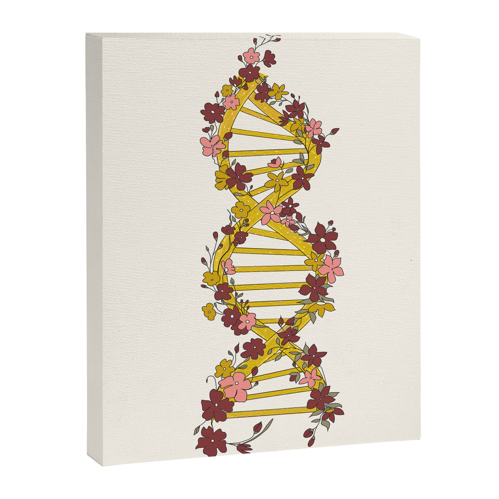 Floral DNA Canvas Print Gallery Image 6